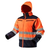 slomart Delovna oranžna softshell jakna z GOOG GRAPHITE Energy+ 18V, Li-Ion, LED osvetlitev