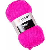 YarnArt Preja Baby 174 150 m, malinovo roza