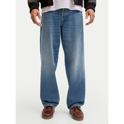 Jack & Jones Jeans hlače Eddie 12290185 Modra Baggy Fit