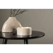 Venture Design Dišeča sveča 13x6 cm bež, Keramika