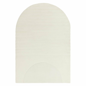 Bela volnena preproga 160x230 cm Olsen – Asiatic Carpets