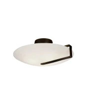 Searchlight 73990-3BK - Plafonsko svetlo SUNDIAL 3xE27/40W/230V crna