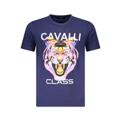 Cavalli Class Muška majica TXT60FJD060, Teget