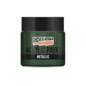 Akrilna barva kovinska - 50 ml - Bršljanasto zelena