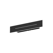 Braytron Zidna svetiljka BRY-LEVA-WL1000-10W-RCT-CRNA-3000K