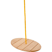 Woody Drvena ljuljacka u obliku tanjura