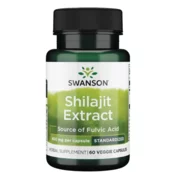 Swanson Shilajit Extract - 400 mg, 60 zeliščnih kapsul