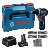 Bosch Akumulatorska bušilica-odvrtac PRO GSR 12V-32, 1x2.0Ah, 1x4.0Ah, L-BOXX, Pribor 06019N7005