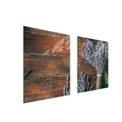 shumee STEKLENA ZAŠČITNA PLOŠČA ZA ŠTEDILNIK 85x52 LAVENDER