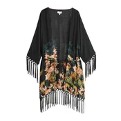 B by Ted Baker Kratek kopalni plašč zelena/korala/črna