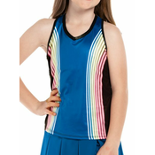 Majica kratkih rukava za djevojcice Lucky in Love Neon Lights Tank - electric blue