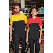 WK304 UNISEX ECO-FRIENDLY SHORT SLEEVE TWO-TONE T-SHIRT