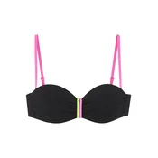 BUFFALO Bikini zgornji del svetlo zelena/roza/črna