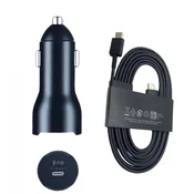 Komplet avtomobilskega polnilnika 45W PD USB-C za Samsung S24, S22, S23 Ultra, 5A polnilni kabel 1,8 m