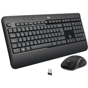 Logitech 920-008690 MK540 Advanced Wireless RF Wireless Membrane QWERTZ black,White Miš included (920-008690)