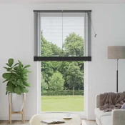 Venecijanska roleta Srebrno Siva 213 x 120 cm 25 mm PVC