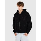 Ninth Hall Fundamental Rhinestone jopica s kapuco black