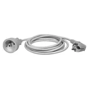Emos Podaljšek P0117 Extension cable 7 m/1 socket/white/PVC/1 mm2