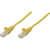 Intellinet RJ45 omrežni priključni kabel CAT 6 S/FTP [1x RJ45-vtič - 1x RJ45-vtič] 30 m rumen pozlačeni zatiči Intellin