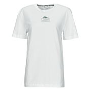 Lacoste Majice s kratkimi rokavi TH1147 Bela