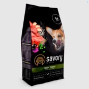Slana suha hrana za pse, sterilizirani puran vseh pasem, 3 kg