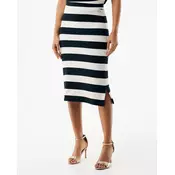 Mexx Ženska suknja MF007400261W, Midi, Teget-bela