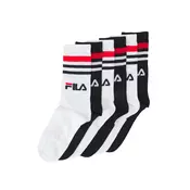 FILA Nogavice rdeča/črna/bela
