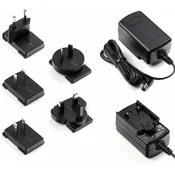 Digitech power supply 9V DC 1300 mA PSU 5 Plug Napajalni adapter (Kot novo)