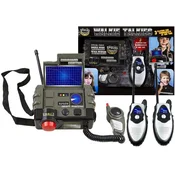 Policijska radijska postaja z kompletom walkie-talkijev