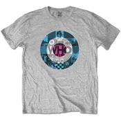 The Who Target Blocks Grey XL Majica