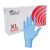 shumee Velo modre XL nitrilne rokavice 100 kosov
