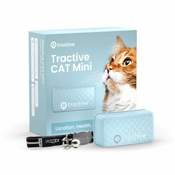 Tractive GPS CAT Mini + ovratnica - sledenje lokaciji in aktivnosti vaše mačke - mentol