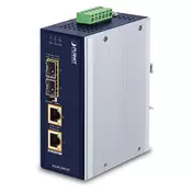 PLANET IGUP-2205AT mrežni medijski pretvarač 1000 Mbit/s Više načina, Jednomodni Plavo