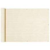 Den Balkonsko platno krem 75x400 cm HDPE