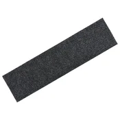 Vidaxl Preproge za stopnice samolepilne 15 kosov 76x20 cm temno sive pravokotne