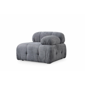 ATELIER DEL SOFA Fotelja Petite 1R Grey