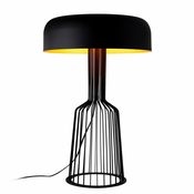 Crna stolna lampa s metalnim sjenilom (visina 57 cm) Fellini – Opviq lights