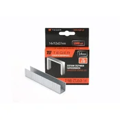 shumee Garnitura tapetniških sponk PROFESSIONAL (tip J/53) 14/11,3/0,7 mm/1000 kos/TEGER