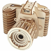 Lesena 3D sestavljanka kamera Woodcraft