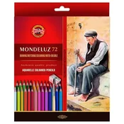 Akvarelni svinčniki Mondeluz/72 kosov