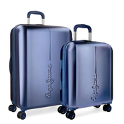 Jada Toys Komplet luksuznih potovalnih kovčkov iz ABS 70cm/55cm PEPE JEANS HIGHLIGHT Marino, 7689522