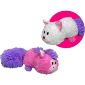 FlipaZoo: Obrnljiva plišasta figura samoroga v mačko, 28 cm