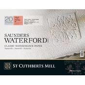 St Cuthberts Mill Saunders Waterford HP+ Skicirka 41 x 31 cm 300 g High White