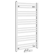 ALBRECHT kopalniški radiator 600x930 mm, sredinski priključek, bel - Bela - 600x930 mm - Bruckner - ALBRECHT - 24 - Jeklo - Oblika H - Oblika H - 600 - 930 - 4.1 - 14
