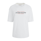 GUESS JEANS Majica krvavo rdeča/črna/bela
