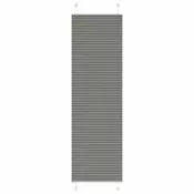 Plisirana roleta antracit 60x200 cm širina tkanine 59,4 cm