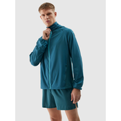 Mens Ultralight 4F Running Jacket - Sea Green