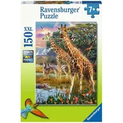 Ravensburger - Puzzle Džungla - Žirafe - 150 kosov