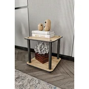 Hanah Home Pomocni stocic Tier Square, 34x38x34 cm, Boje hrasta