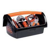 Kufrík s pracovným náradím Black&Decker Tool Box Smoby so 6 doplnkami SM360913